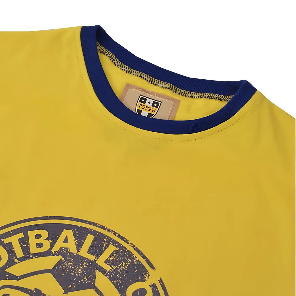 TOFFS Rovaniemi T-Shirt - Yellow/Royal Ringer_1