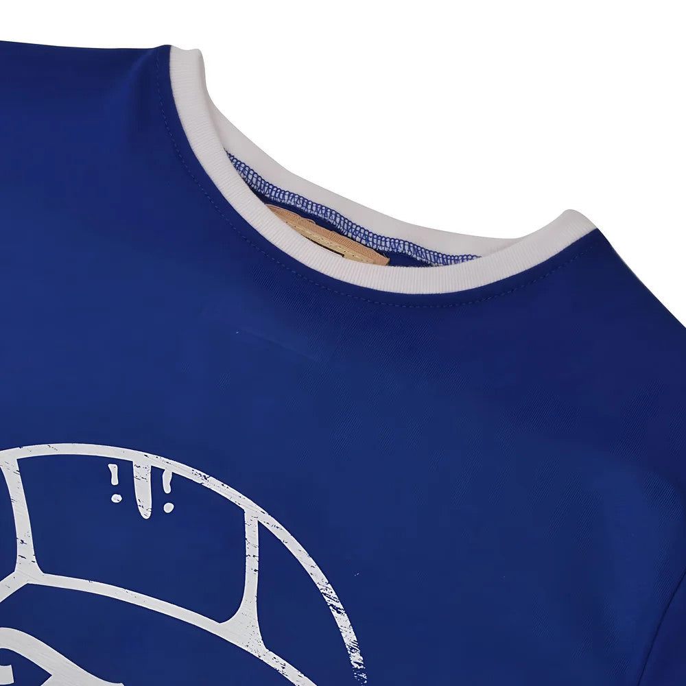 TOFFS Football T-Shirt - Royal/White Ringer_1