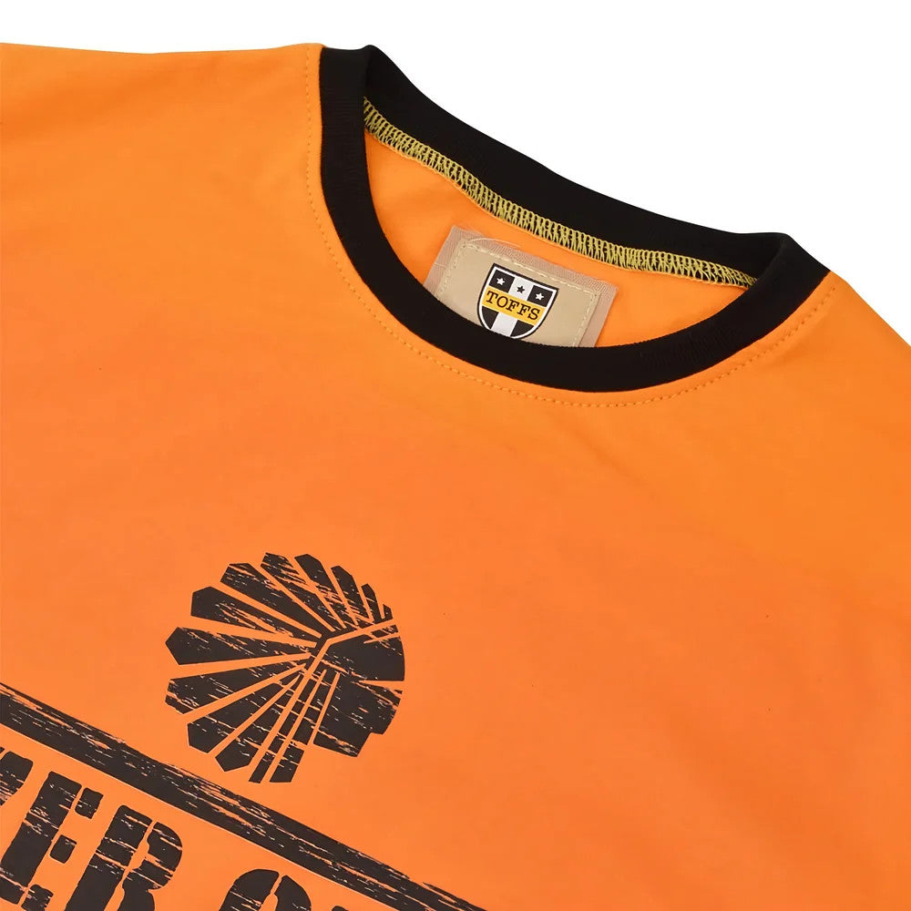 Kaizer Chiefs T-Shirt - Amber/Black Ringer_1