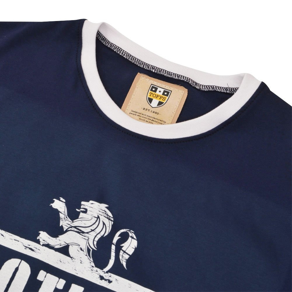 Scotland T-Shirt - Navy/White Ringer_1