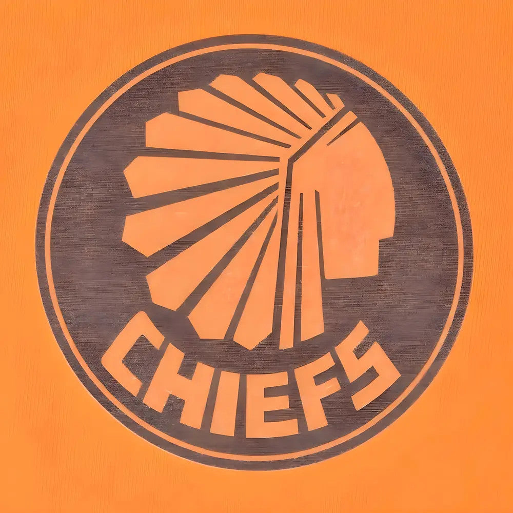 Kaizer Chiefs 12th Man T-Shirt - Amber/Black Ringer_1