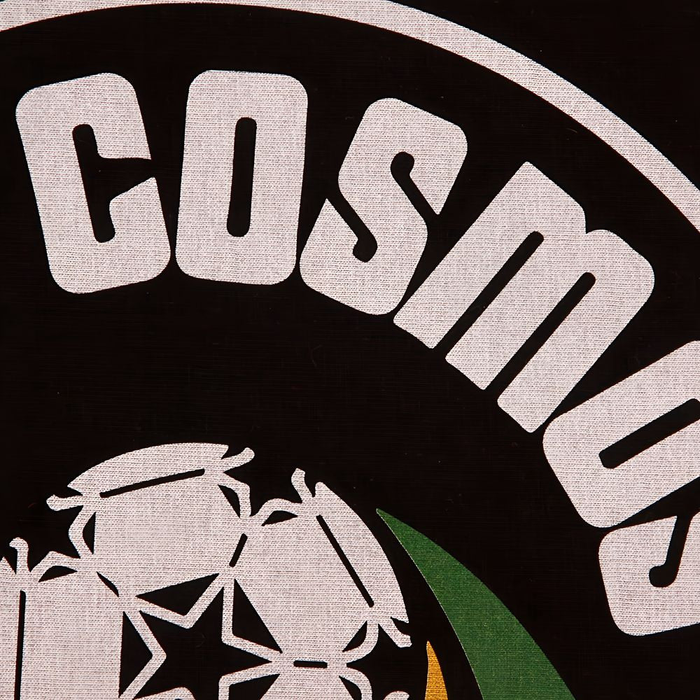New York Cosmos Vintage Logo Black T-Shirt_1