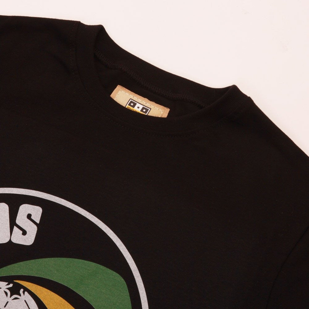 New York Cosmos Vintage Logo Black T-Shirt_2