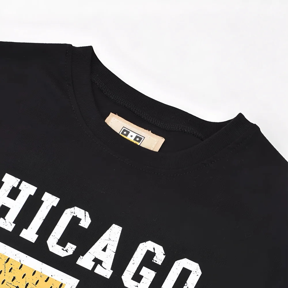 Chicago Sting 74 T-Shirt - Black_2