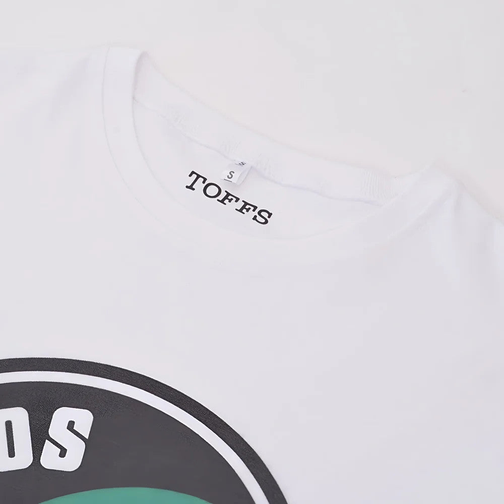 New York Cosmos Vintage Logo White T-Shirt_2