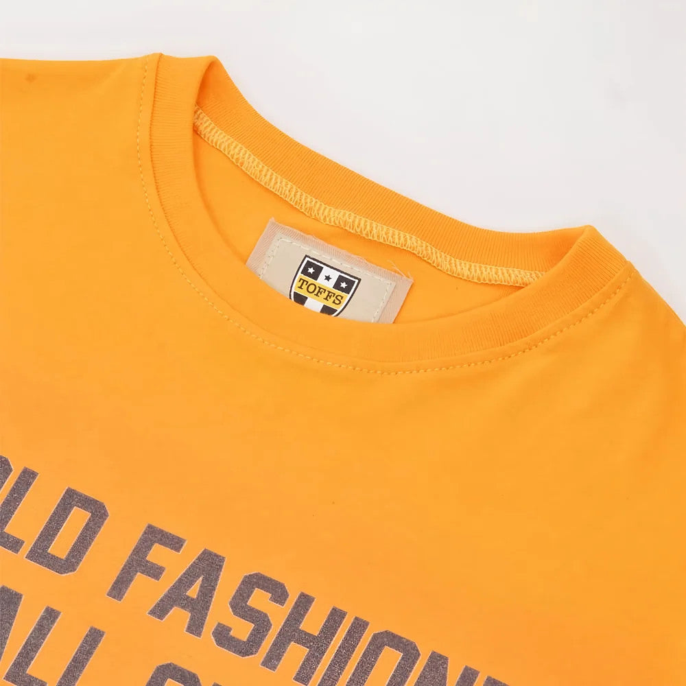 TOFFS Handcrafted T-Shirt - Amber_2