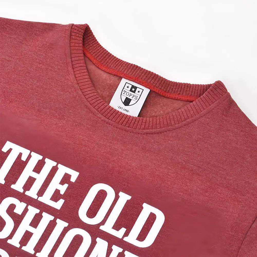 The Old Fashioned Football Shirt Co. - Wine Sweatshirt_2