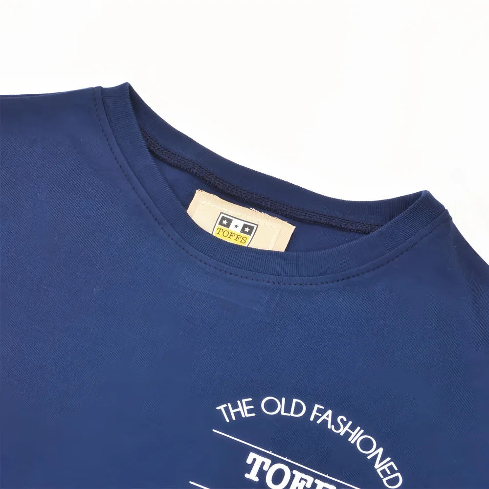 TOFFS: The Old Fashioned Football Shirt Co - Navy T-Shirt_2