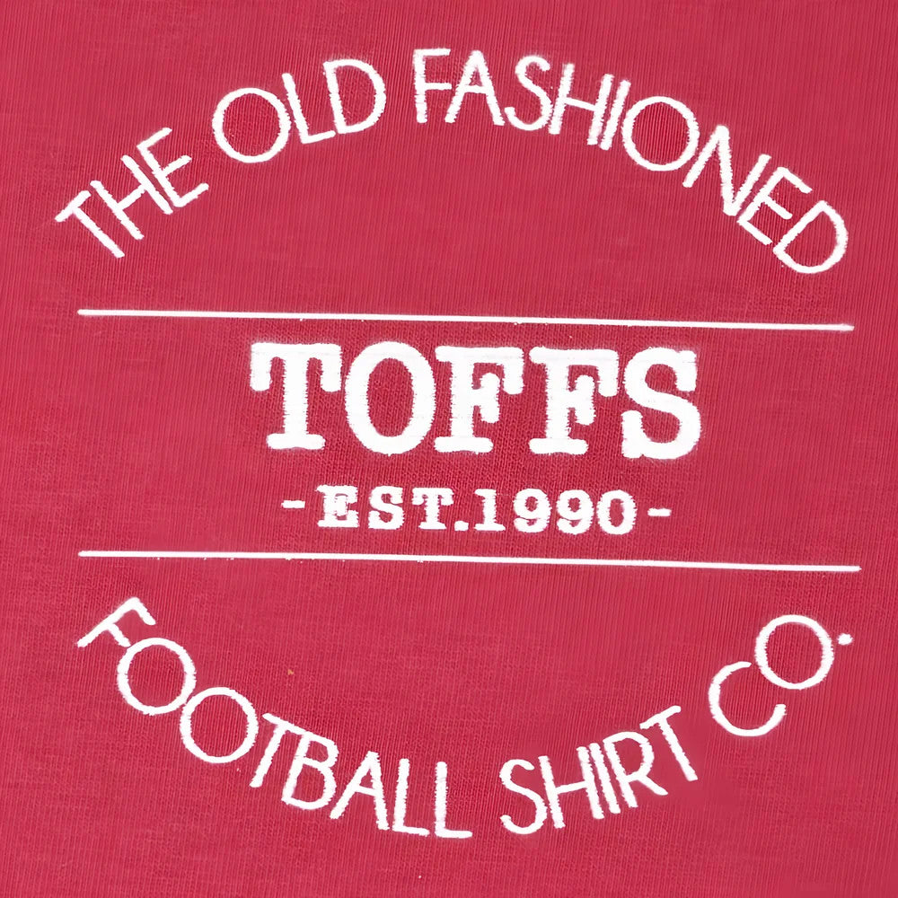 TOFFS: The Old Fashioned Football Shirt Co - Maroon T-Shirt_1