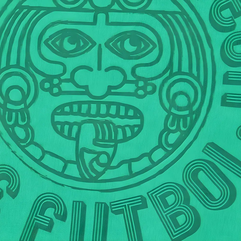 Estadio Azteca de Futbol T-Shirt - Green_1