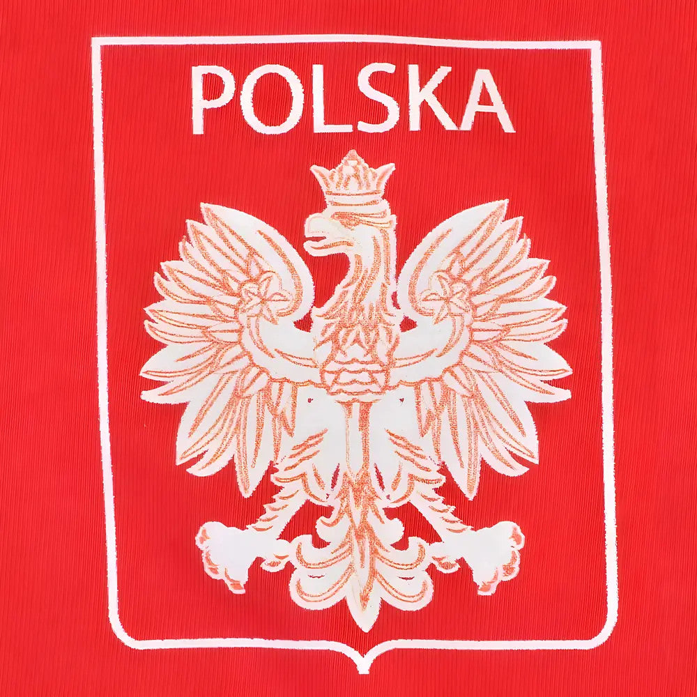 Poland 12th ManT-Shirt - Red/White Ringer_1