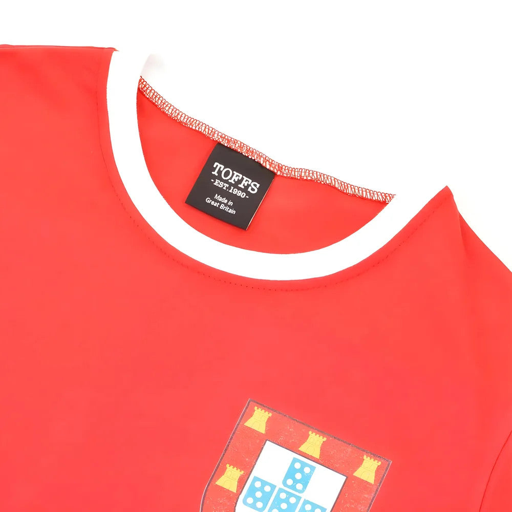 Portugal 12th ManT-Shirt - Red/White Ringer_2
