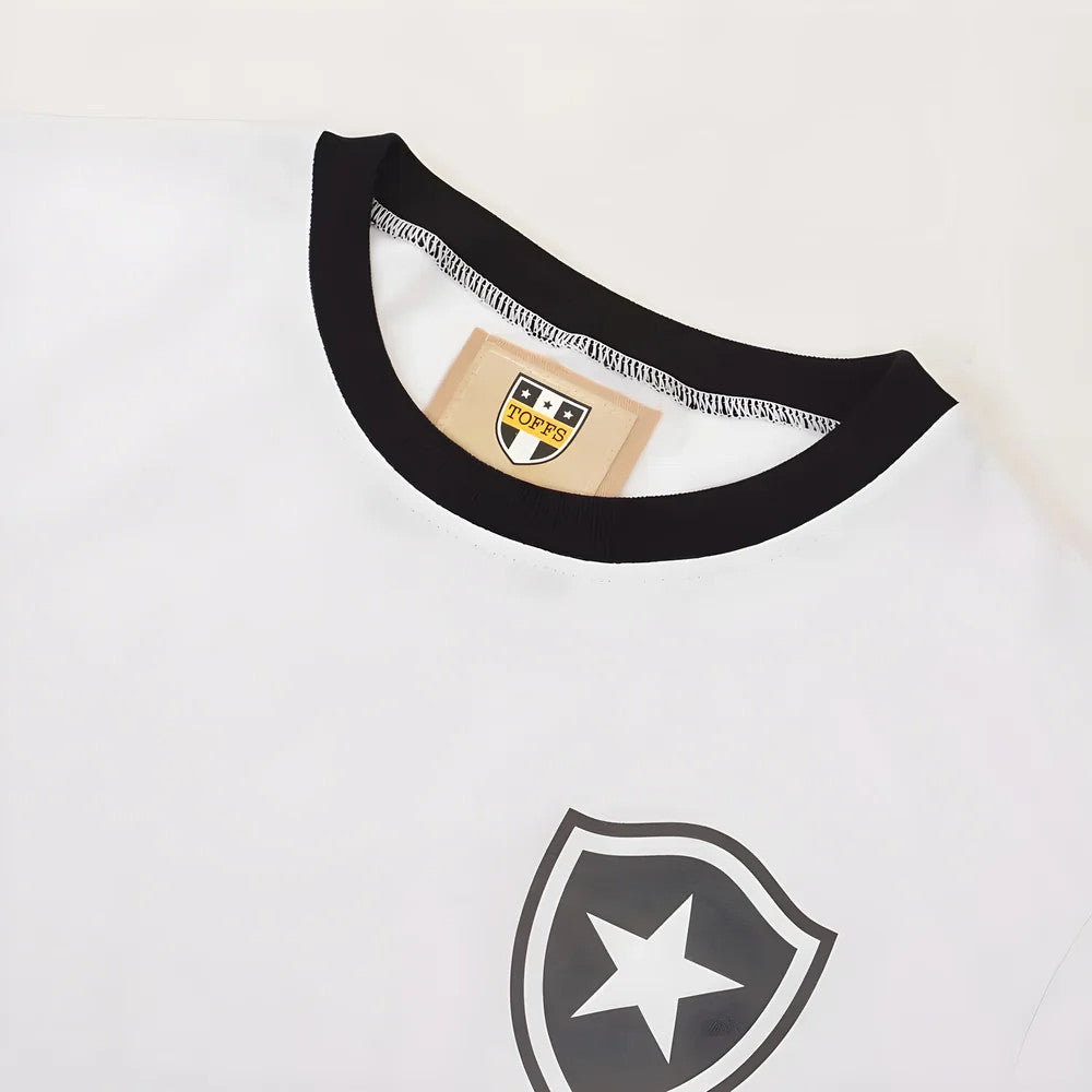 Botafogo 12th Man T-Shirt - White/Black Ringer_2