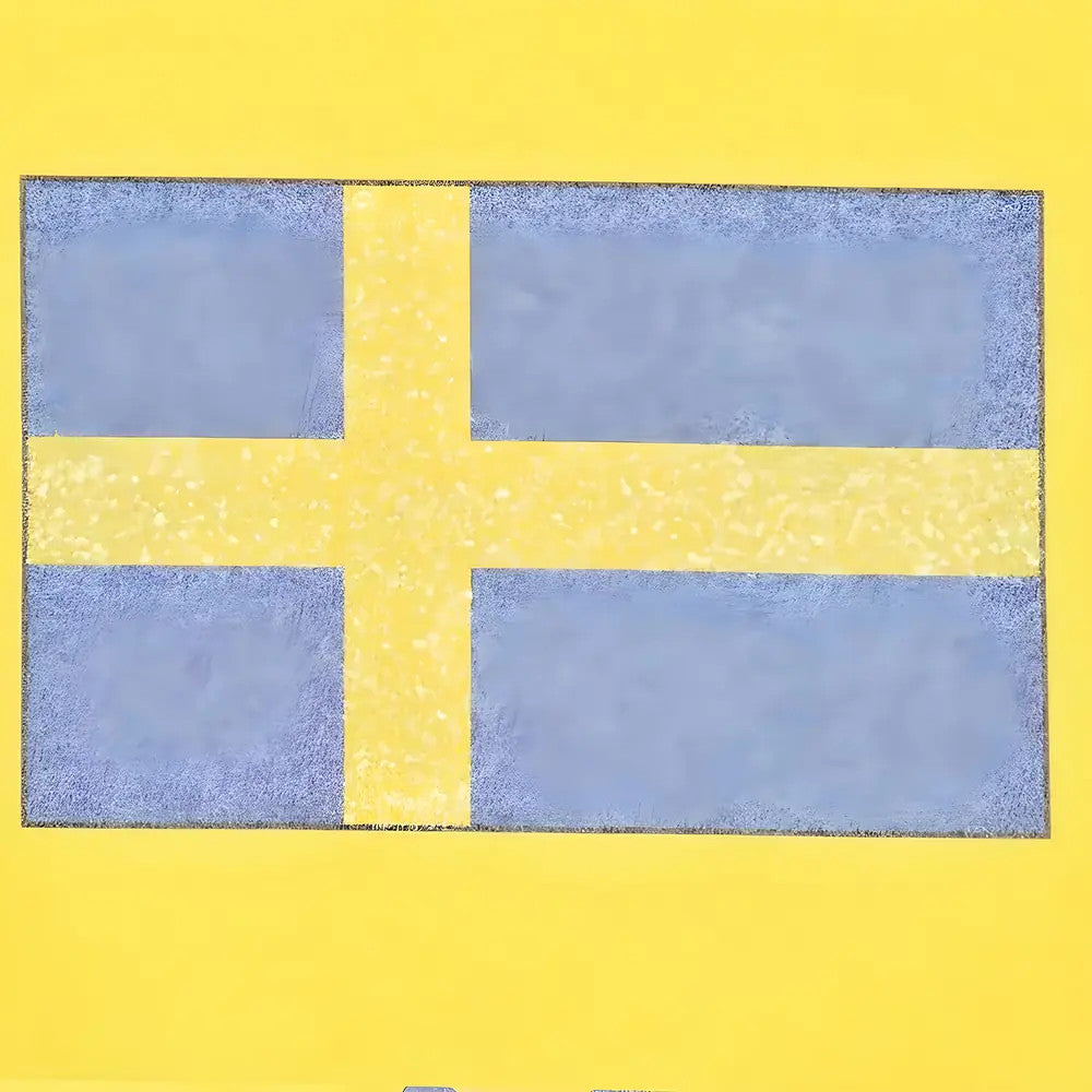 Sweden 12th ManT-Shirt - Yellow/Royal Ringer_1