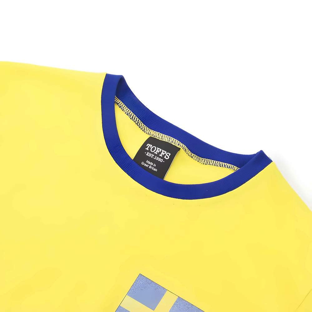 Sweden 12th ManT-Shirt - Yellow/Royal Ringer_2