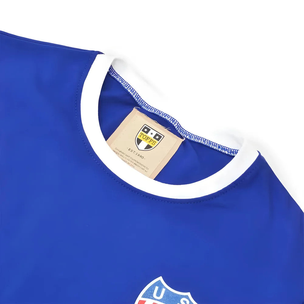 USA 12th Man T-Shirt - Royal/White Ringer_1