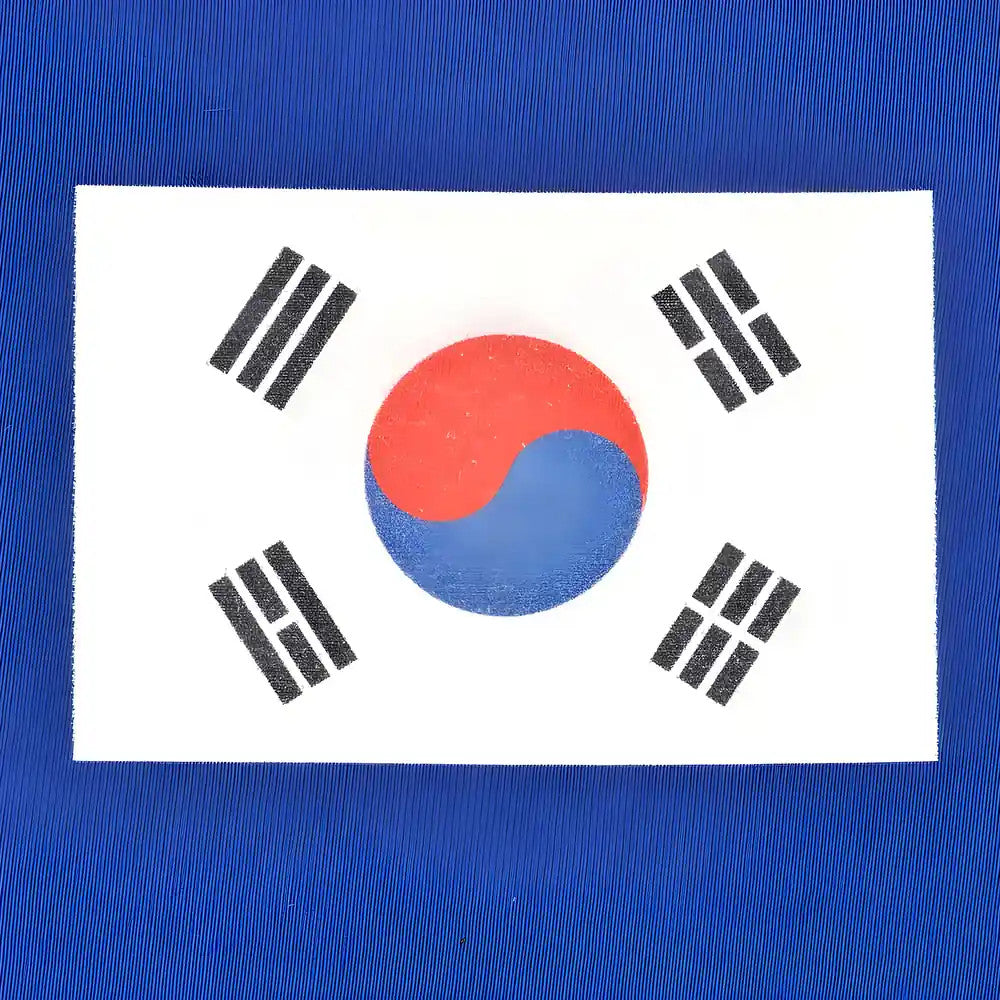 South Korea 12th ManT-Shirt - Royal/White Ringer_1