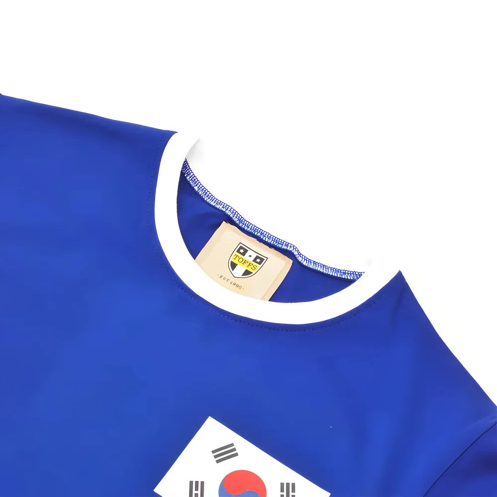 South Korea 12th ManT-Shirt - Royal/White Ringer_2