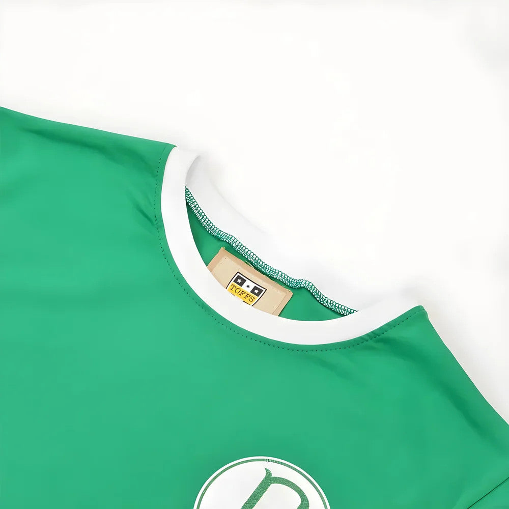 Palmeiras 12th ManT-Shirt - Green/White Ringer_2