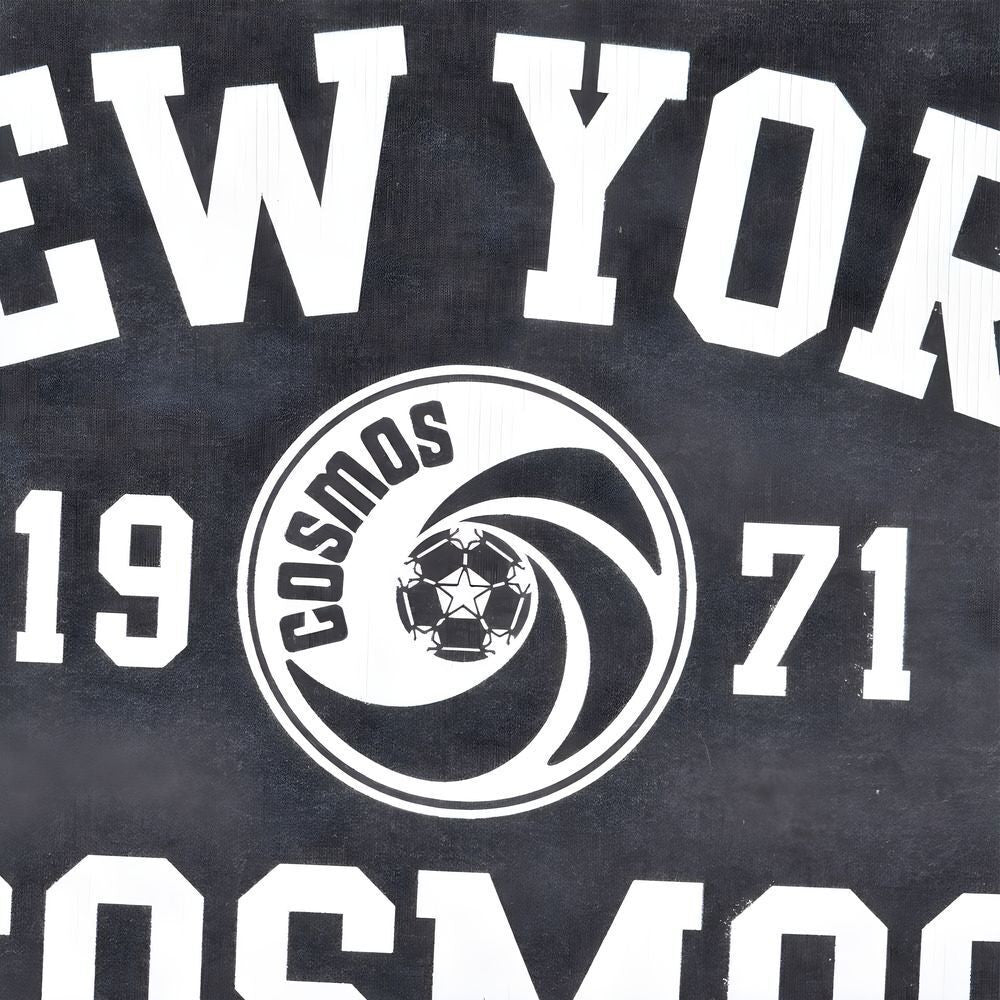 NASL: New York Cosmos White Print Sweatshirt - Charcoal_1