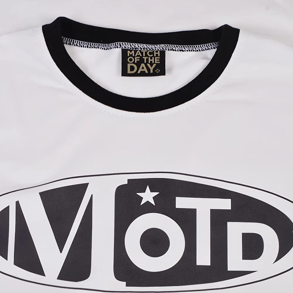 Match of The Day Star T-Shirt - White/Black_1