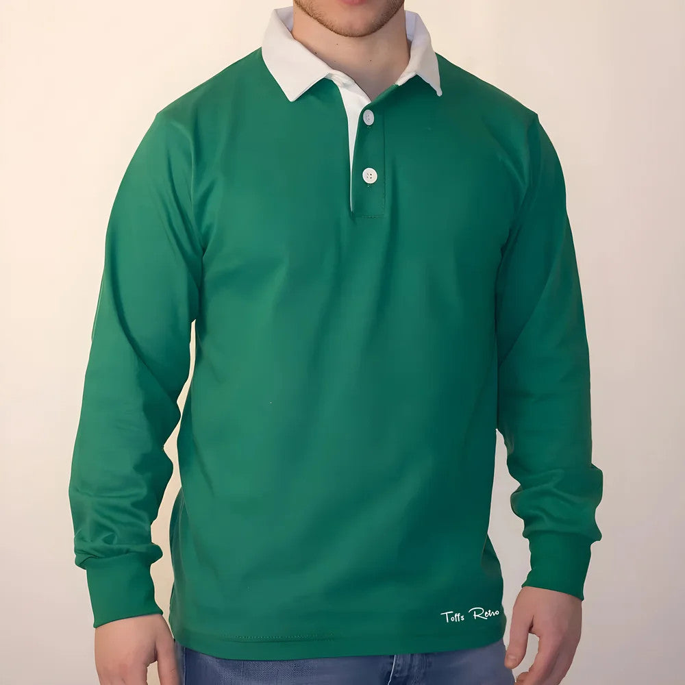 TOFFS Classic Retro Emerald Long Sleeve Shirt_1