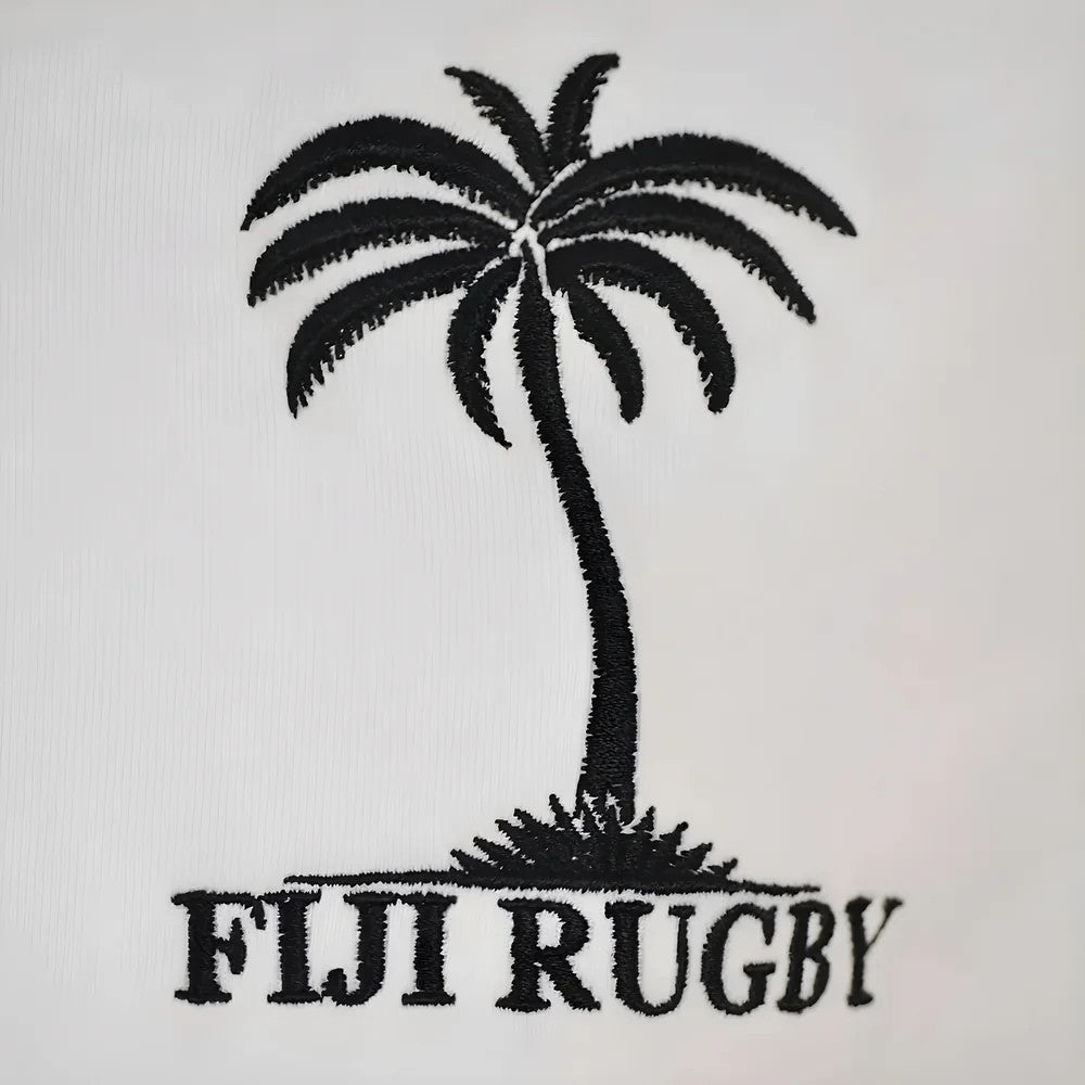 Fiji 1970 Vintage White Rugby Shirt_1