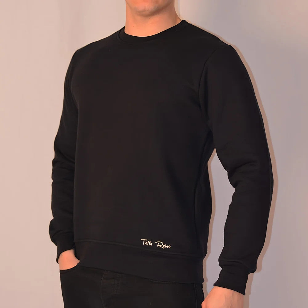 Toffs Retro Black Sweatshirt_1
