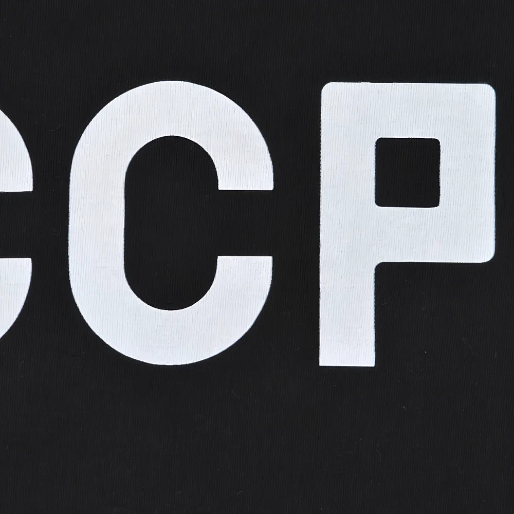 Soviet Union (CCCP) 12th Man T-Shirt - Black/White Ringer_1