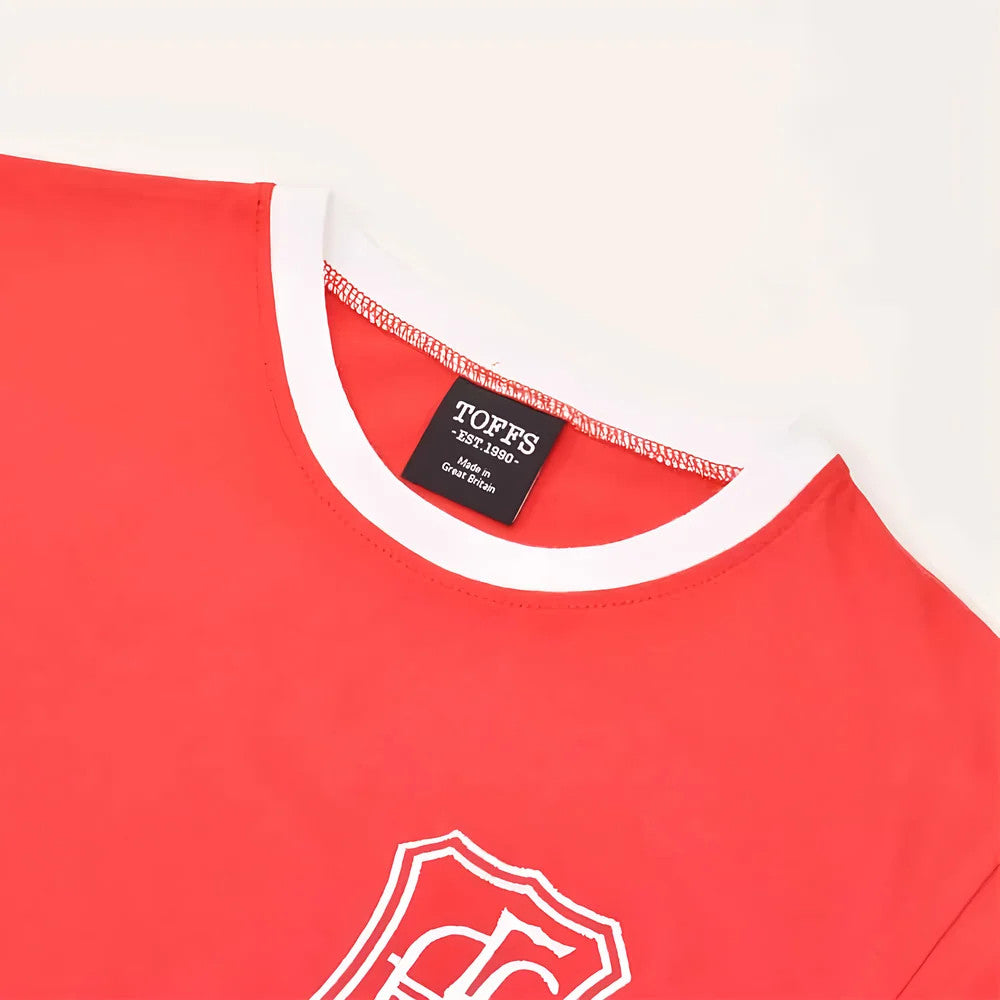 Aberdeen 12th Man T-Shirt - Red/White Ringer_2