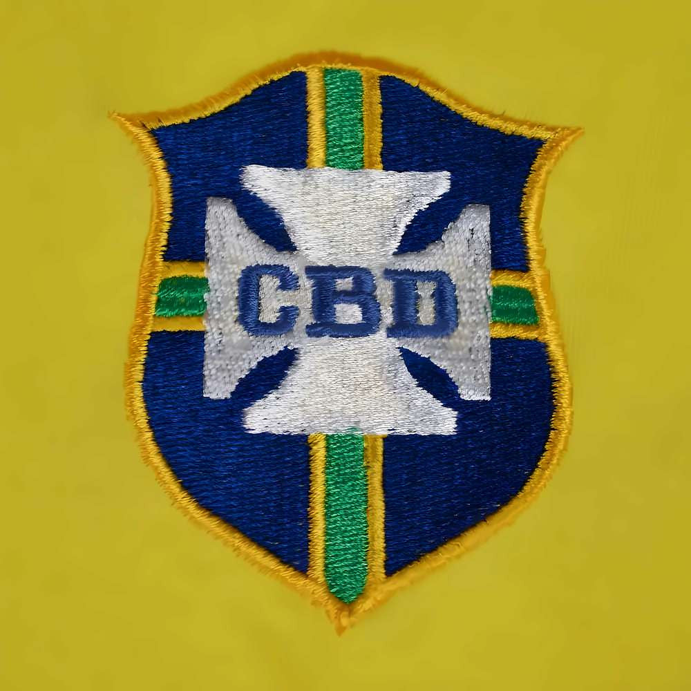 Brazil 1970's World Cup Retro T-Shirt - Yellow/Green_1