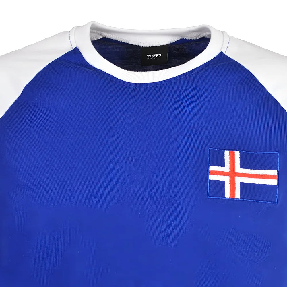 Iceland Raglan Sleeve Royal/White T-Shirt_1