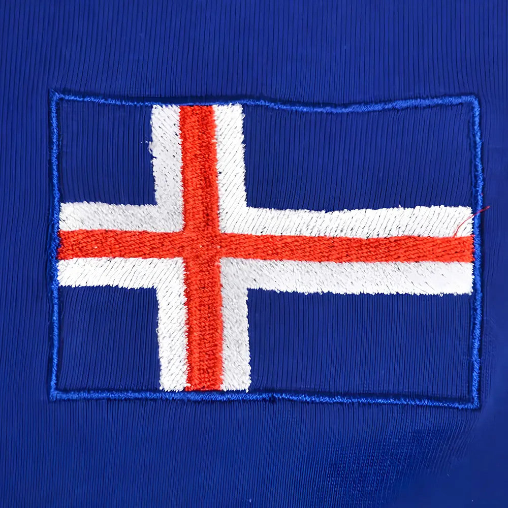 Iceland Raglan Sleeve Royal/White T-Shirt_2