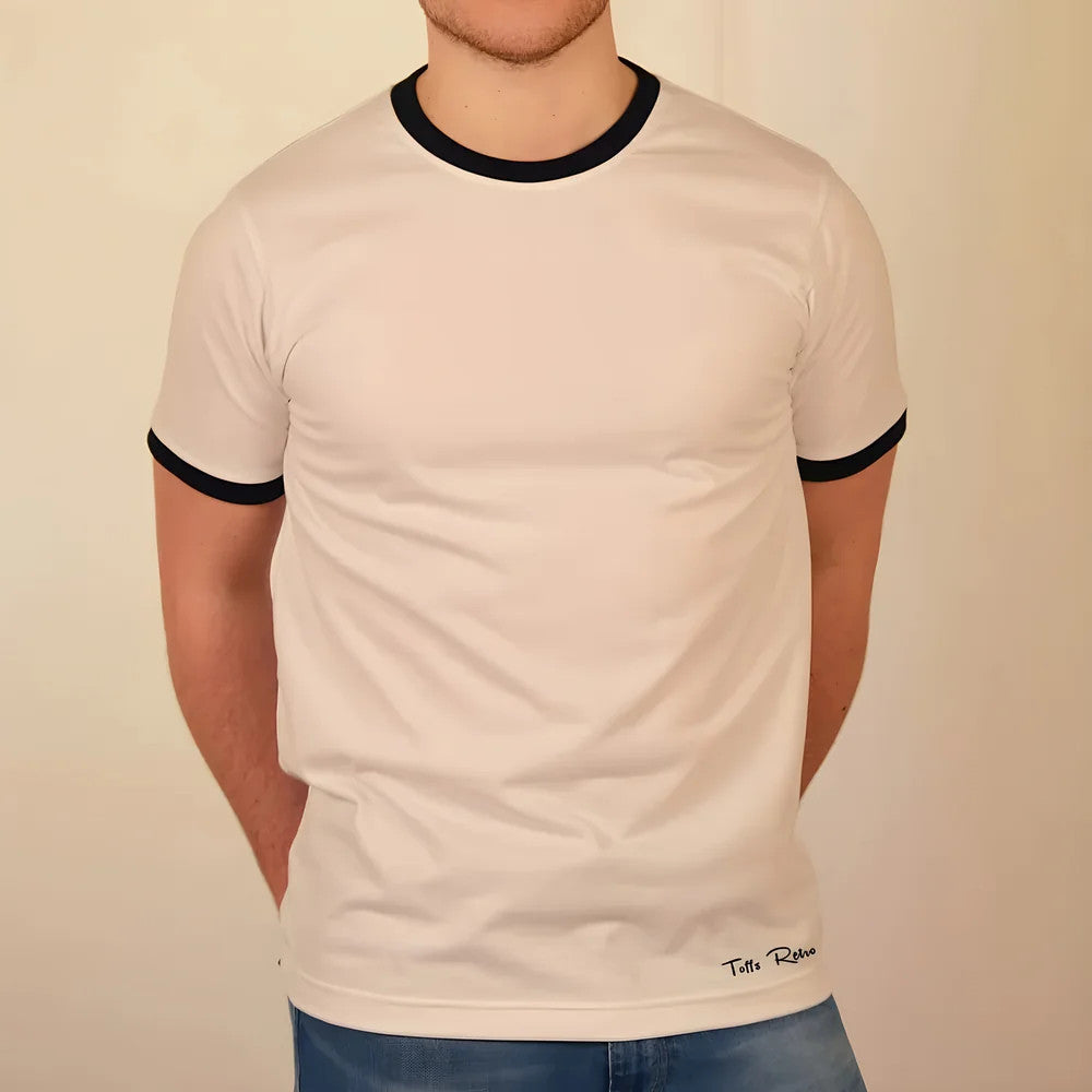 Toffs Retro White/Black Tee Shirt_1