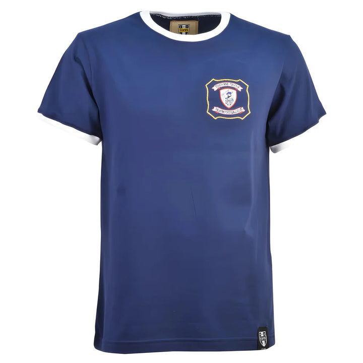 Kids Falkirk Navy/White T-Shirt_0
