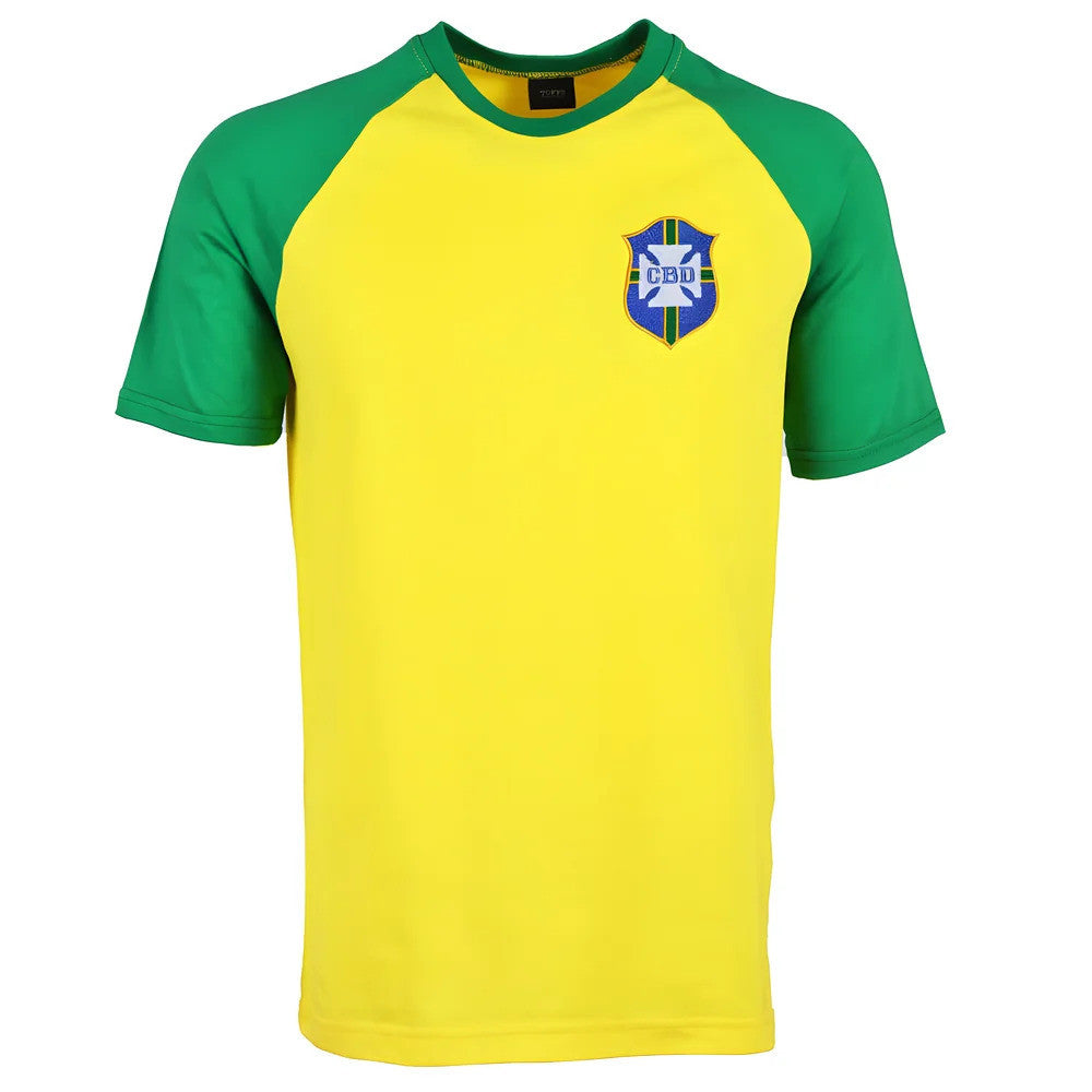 Kids Brazil Raglan Sleeve Yellow/Green T-Shirt_0