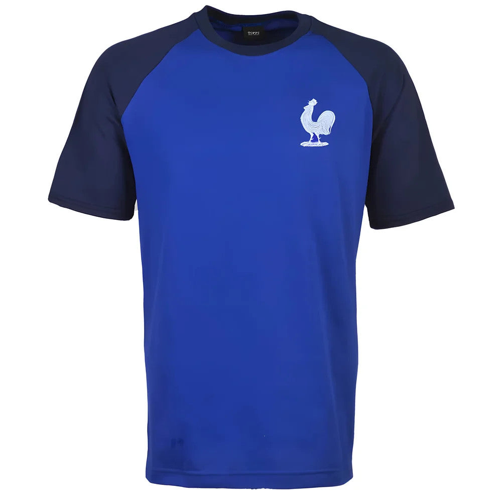 Kids France Raglan Sleeve Royal/Navy T-Shirt_0