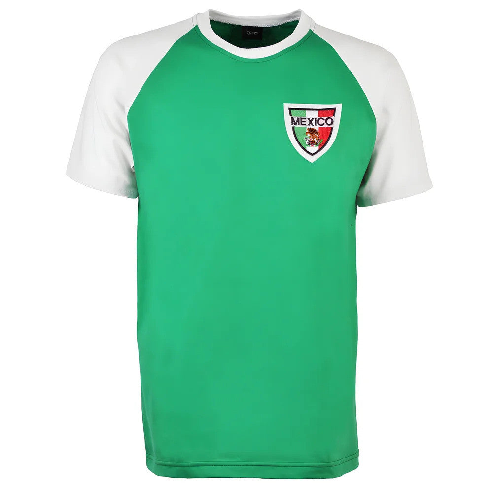 Kids Mexico Raglan Sleeve Green/White T-Shirt_0