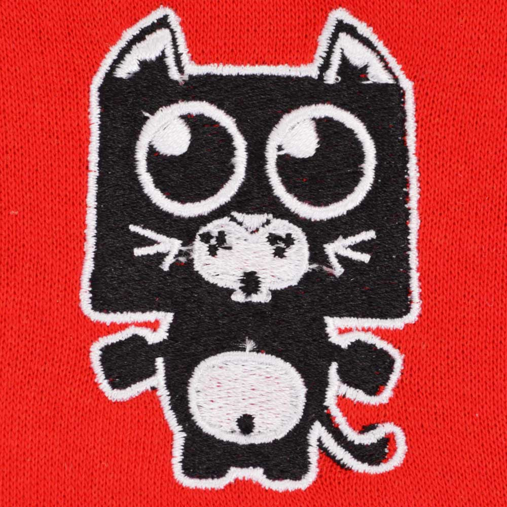 Kids Sunderland Hoodie - Red/White_1