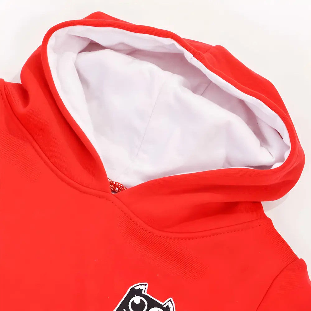 Kids Sunderland Hoodie - Red/White_2