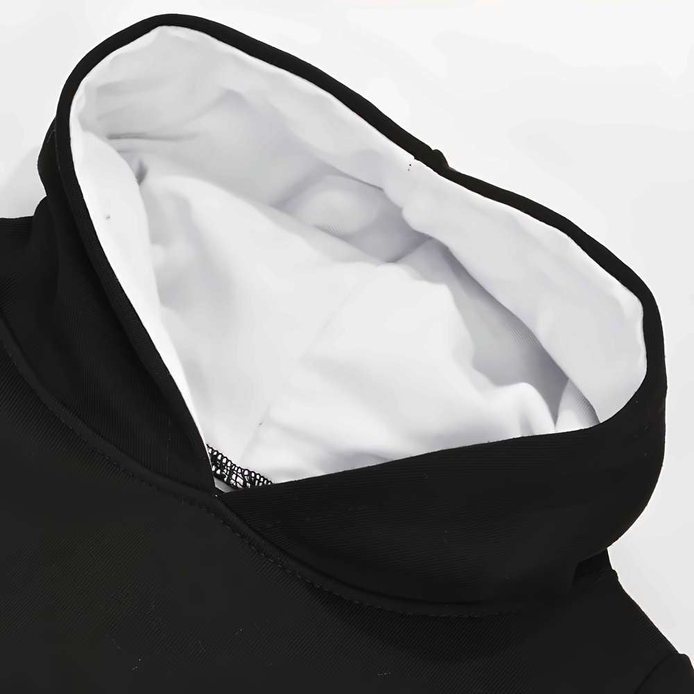 Kids Swansea Hoodie - Black/White_2