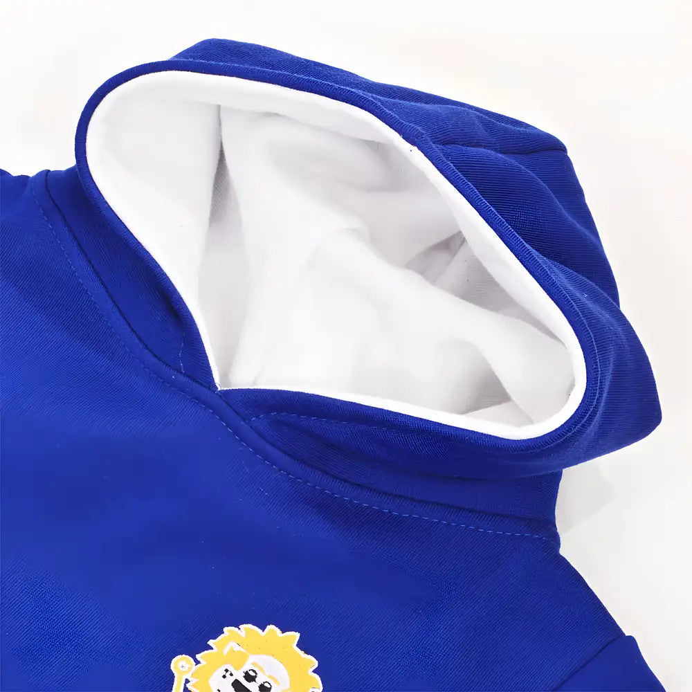 Kids Chelsea Hoodie - Royal/White_2