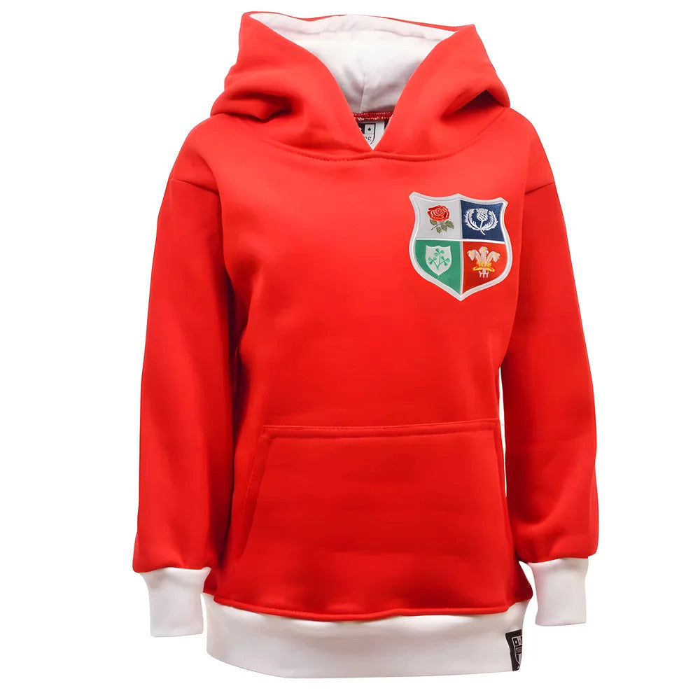 Kids British & Irish Lions1970's Hoodie - Red/White_0