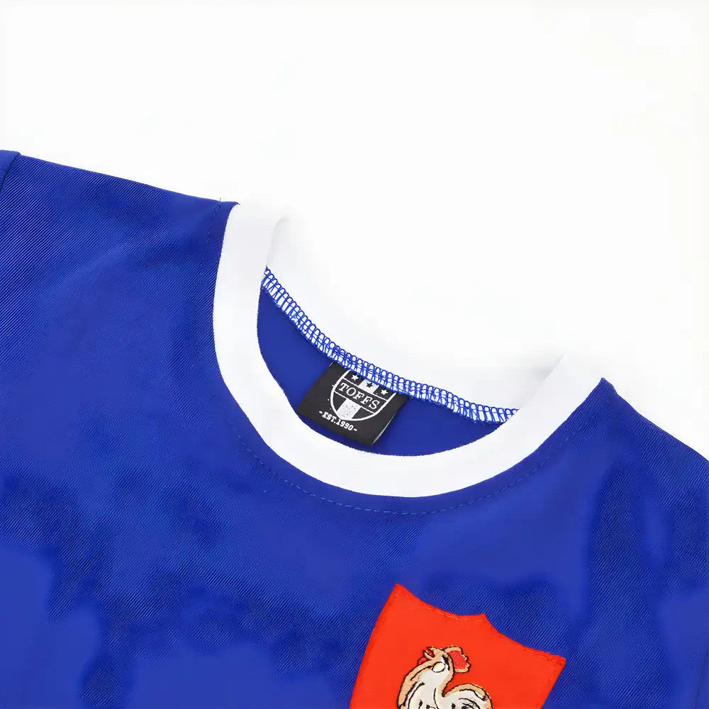 Kids France Tee Royal/White Ringer_2