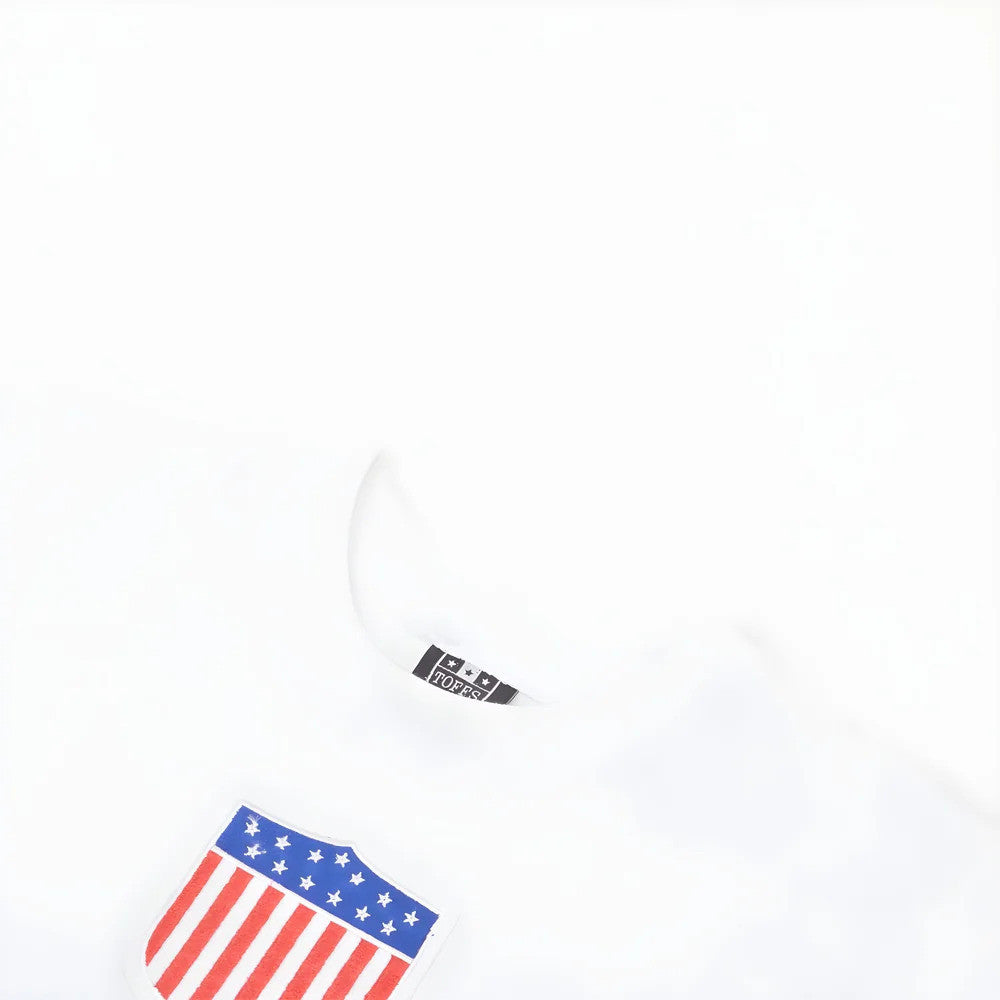 Kids USA Tee White_2